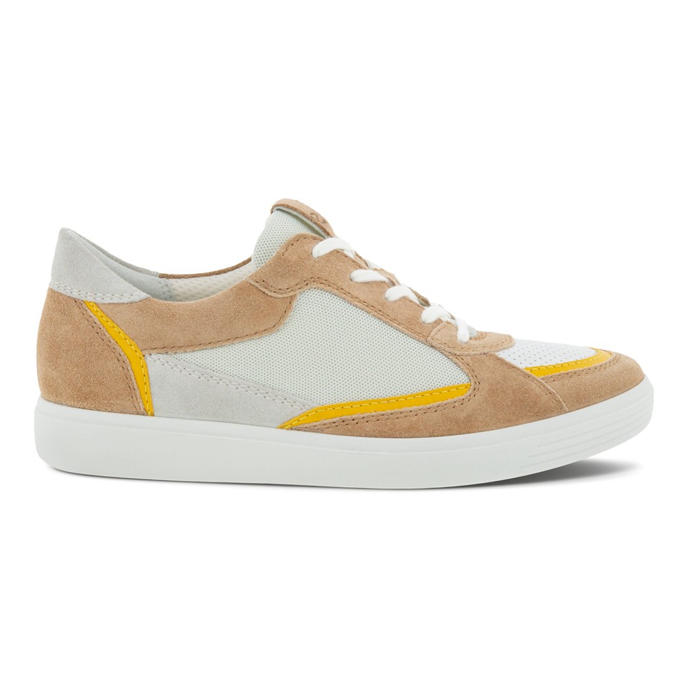 Tenis Mujer - ECCO Soft Classic Laced - Beige - YRU143678